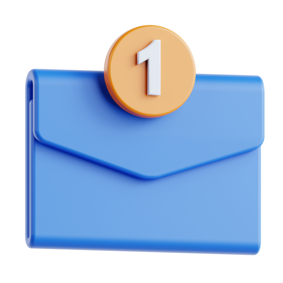 email 3d graphic illustration png