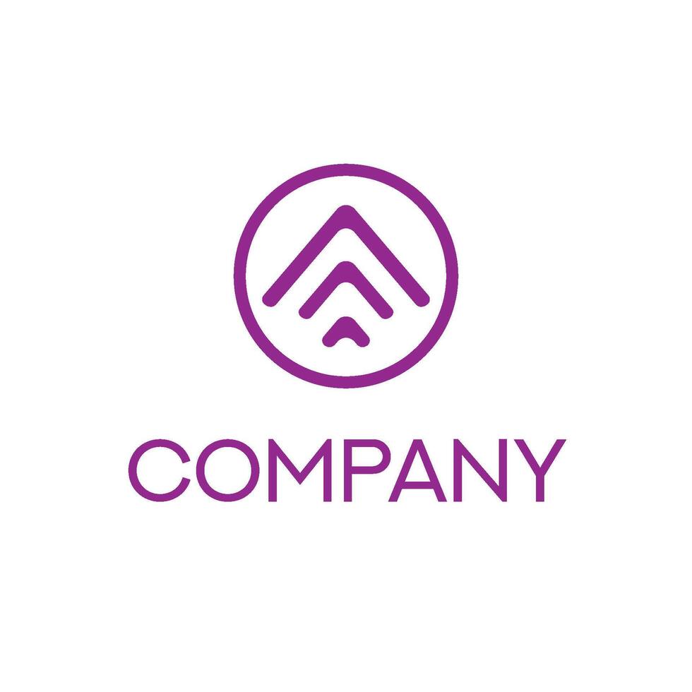 negocio logo diseño para empresa vector