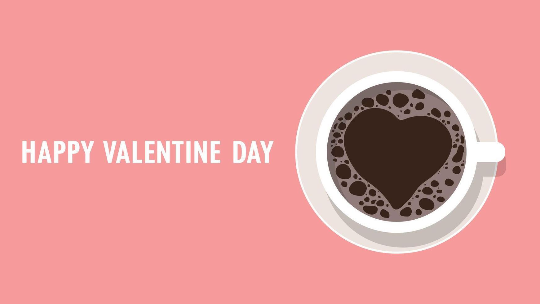 Coffee cup vector on white background. Cup of Fresh Coffee. Vector Illustration.
