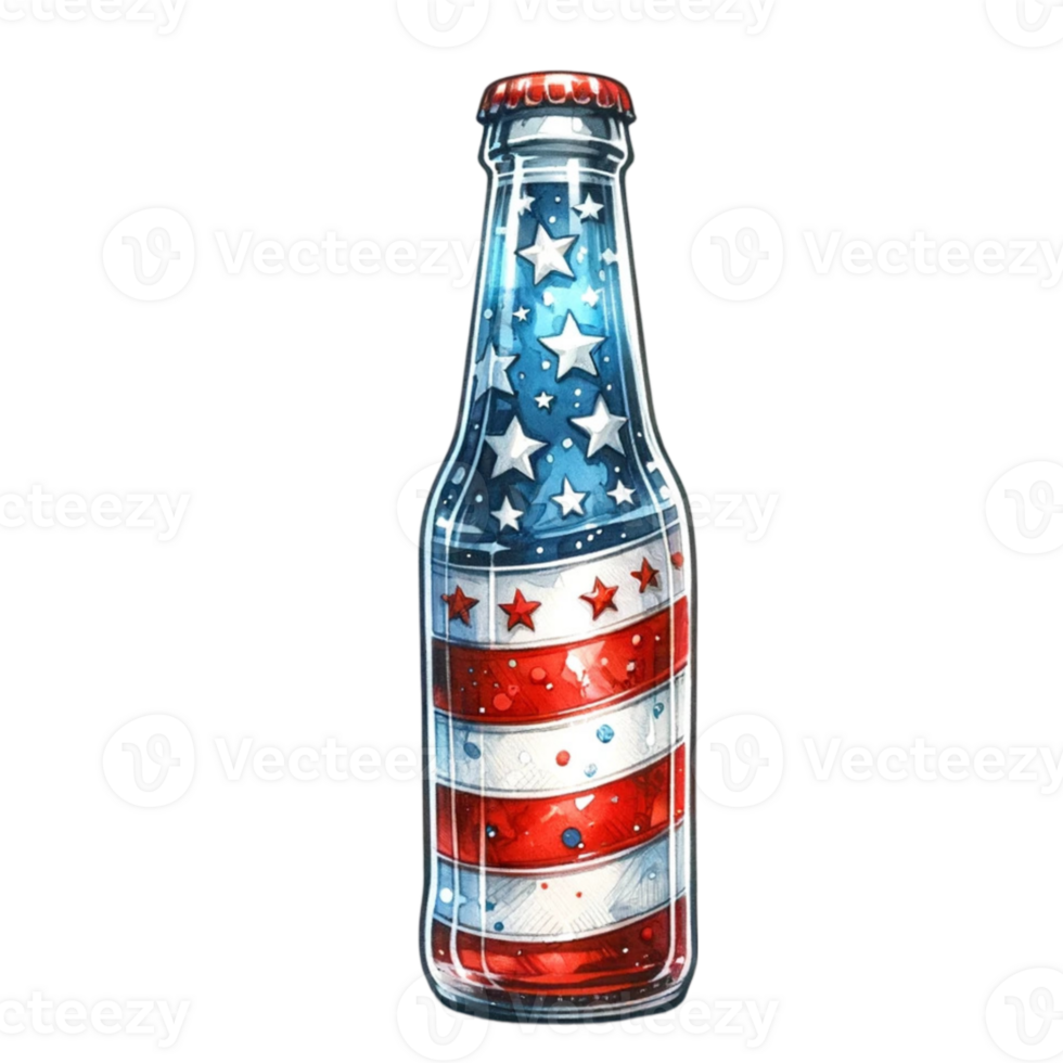 Bottle 4th of july independence day png clipart