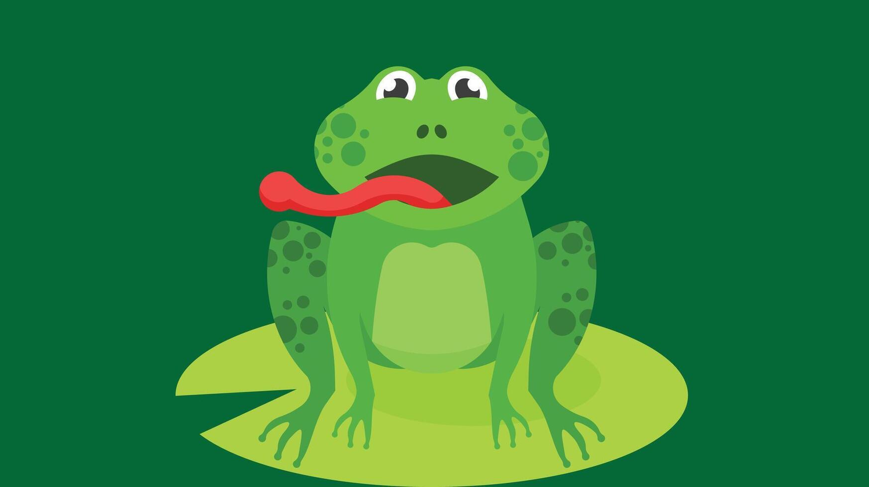 Isolated vector illustration of Animal with colorful background