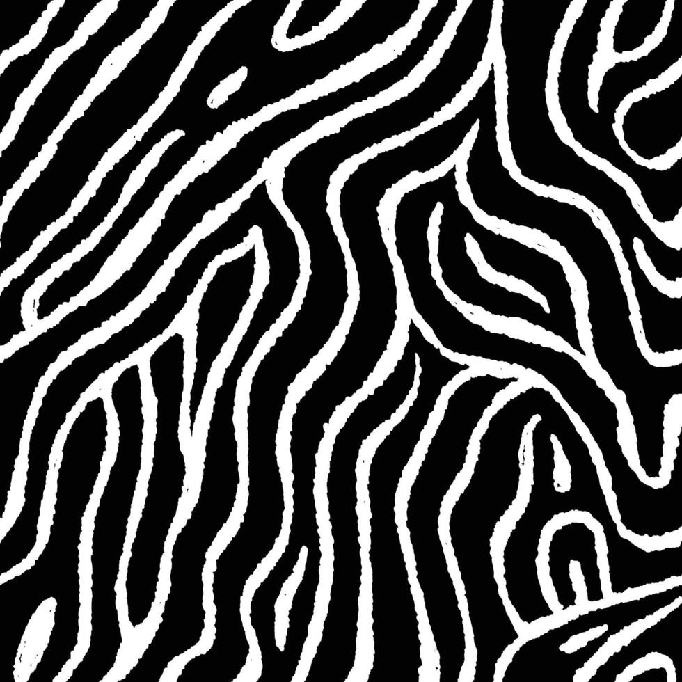 Black and white abstract stripe seamless pattern for creative backgrounds vector