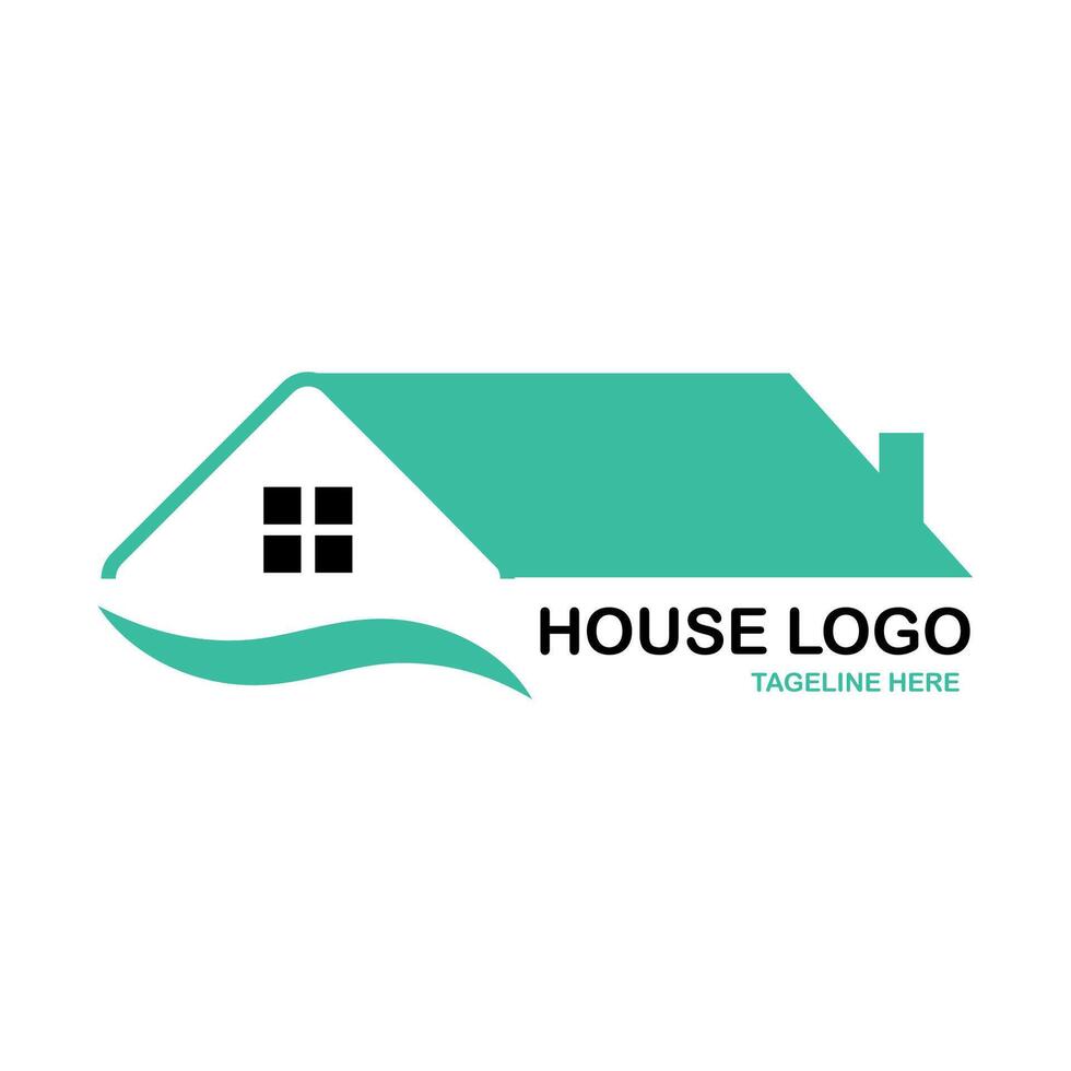 Real Estate Logo Design Template vector