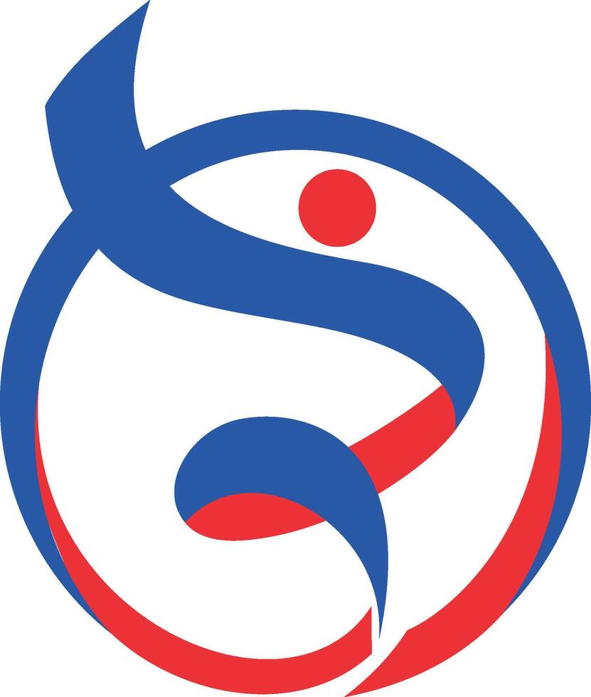people love partner teamwork circle diversity play abstract logo. vector