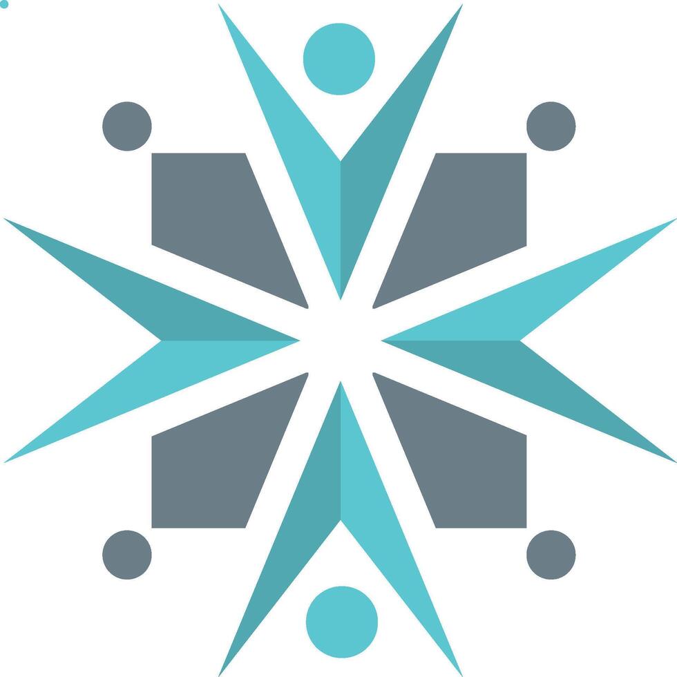 people love partner teamwork circle diversity play abstract logo. vector
