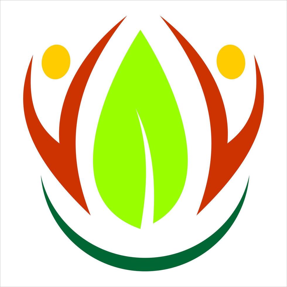 people love partner teamwork circle diversity play abstract logo. vector
