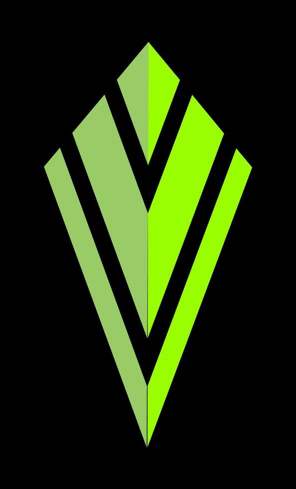 letter v alphabet iconic simbol vektor logo. vector