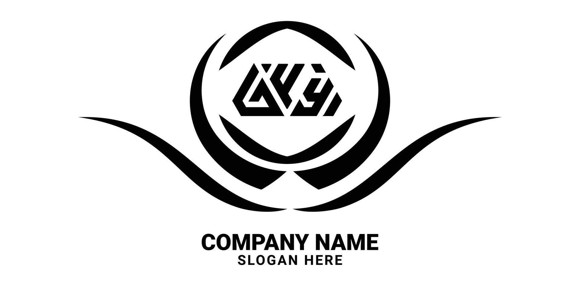 GFY, GFY letter, GFY Initials, GFY circle, GFY Flat, GFY business, GFY brand, GFY Luxury, GFY Brand, GFY Abstract, GFY Corporate, GFY Identity, GFY round, GFY simple, GFY element, GFY circle, vector