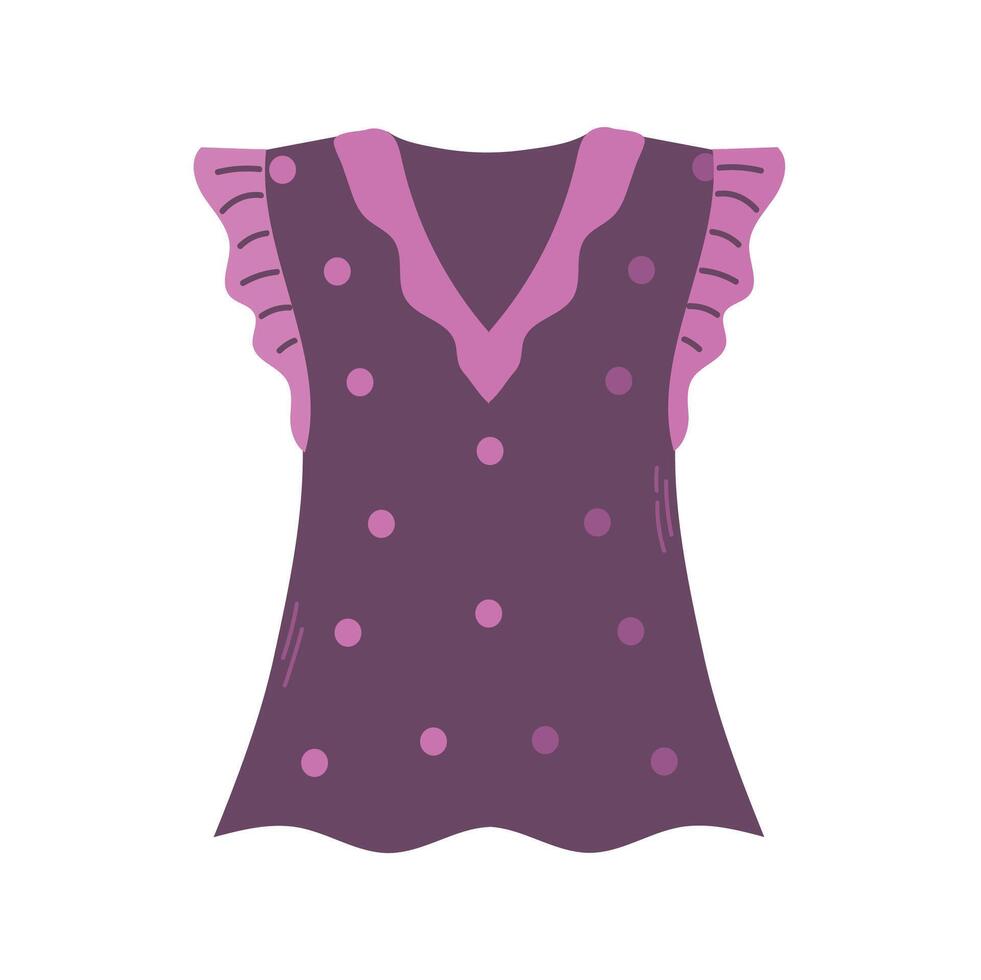 blusa icono clipart avatar aislado vector ilustración