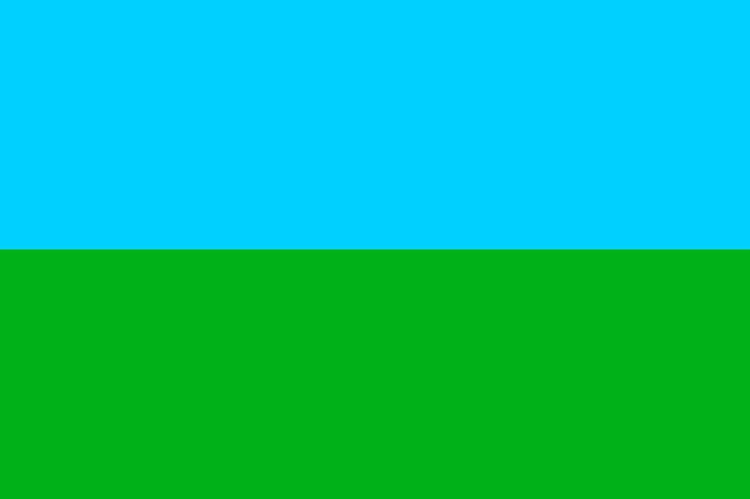 The of a Bryanka's flag vector