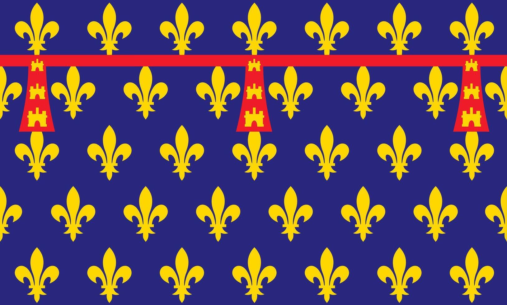 Flag of Artois vector