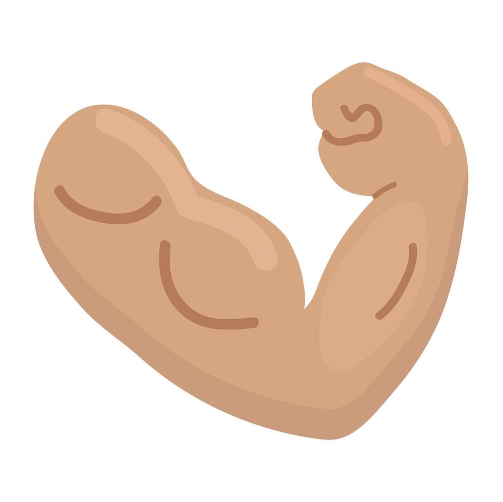 Muscle icon clipart avatar logotype isolated vector illustration