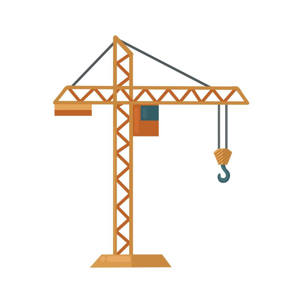 Crane icon clipart isolated vector illustration