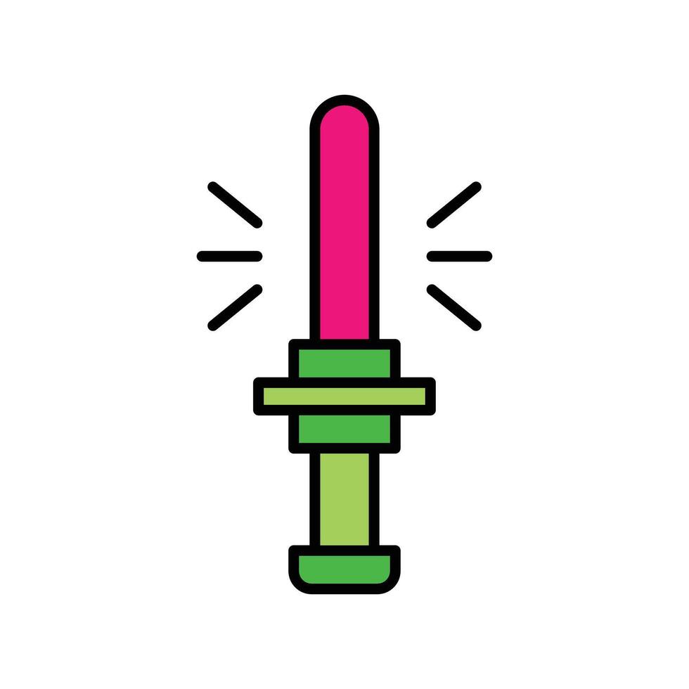 traffic control. lineal color icon vector