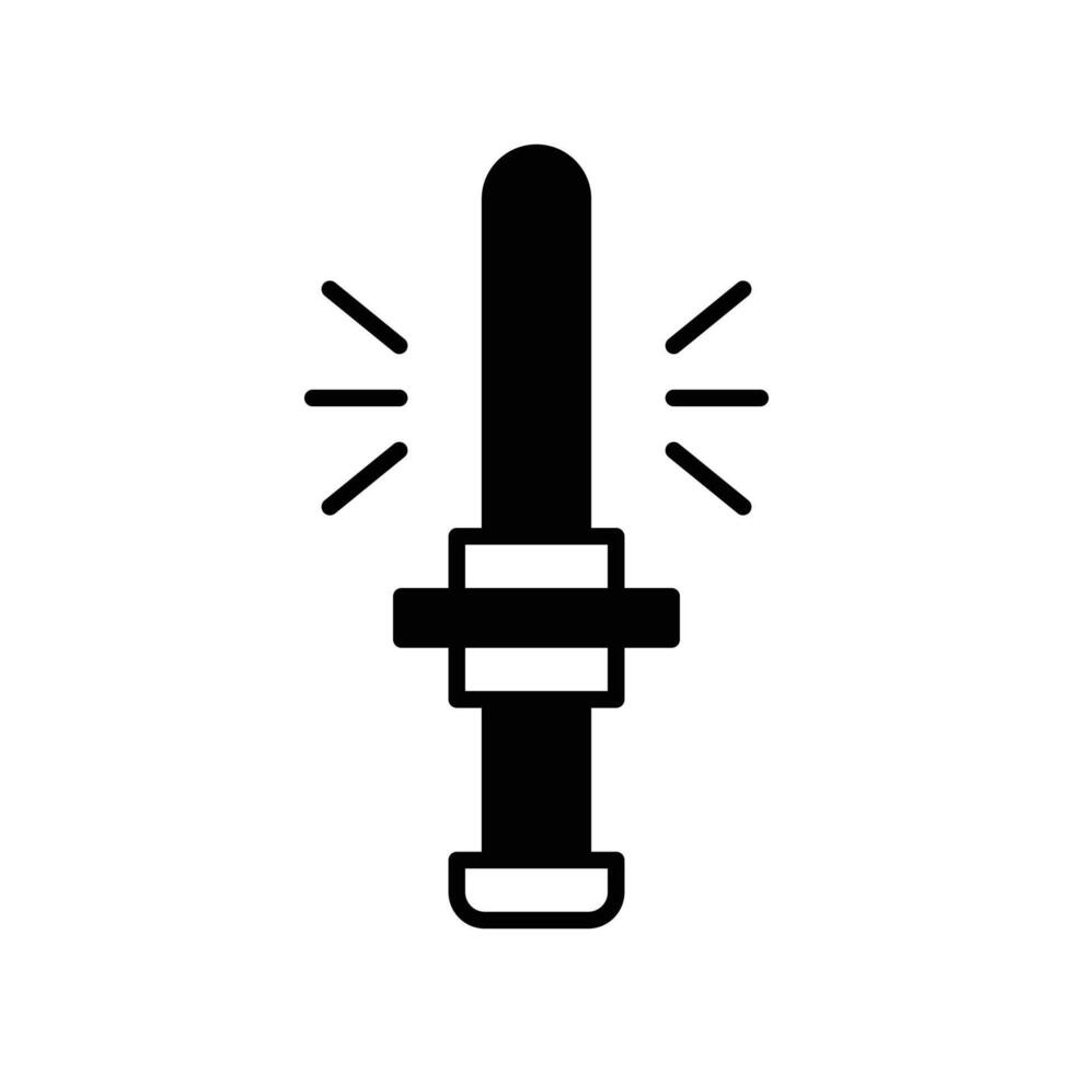 traffic control icon. black fill icon vector