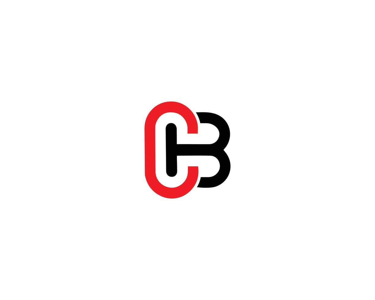 CB Letter logo design concept vector template.