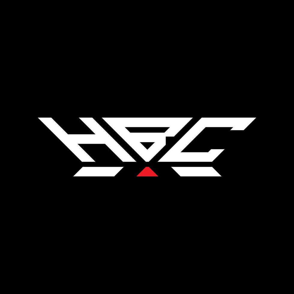 HBC letter logo vector design, HBC simple and modern logo. HBC luxurious alphabet design