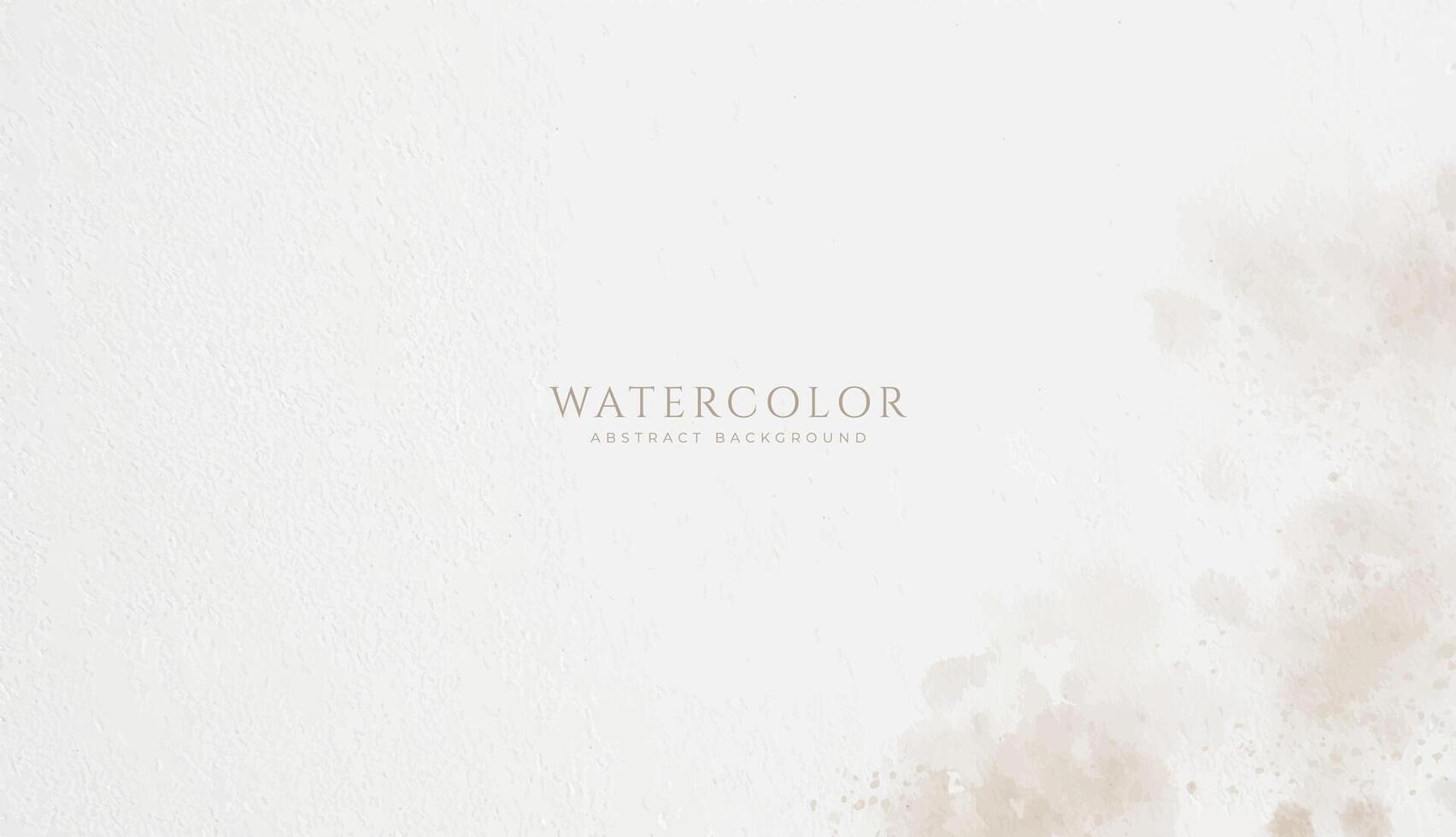 Abstract horizontal watercolor background. Neutral light colored empty space background illustration vector