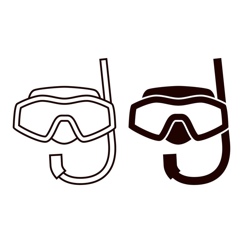Driving mask icon, Vector Graphics