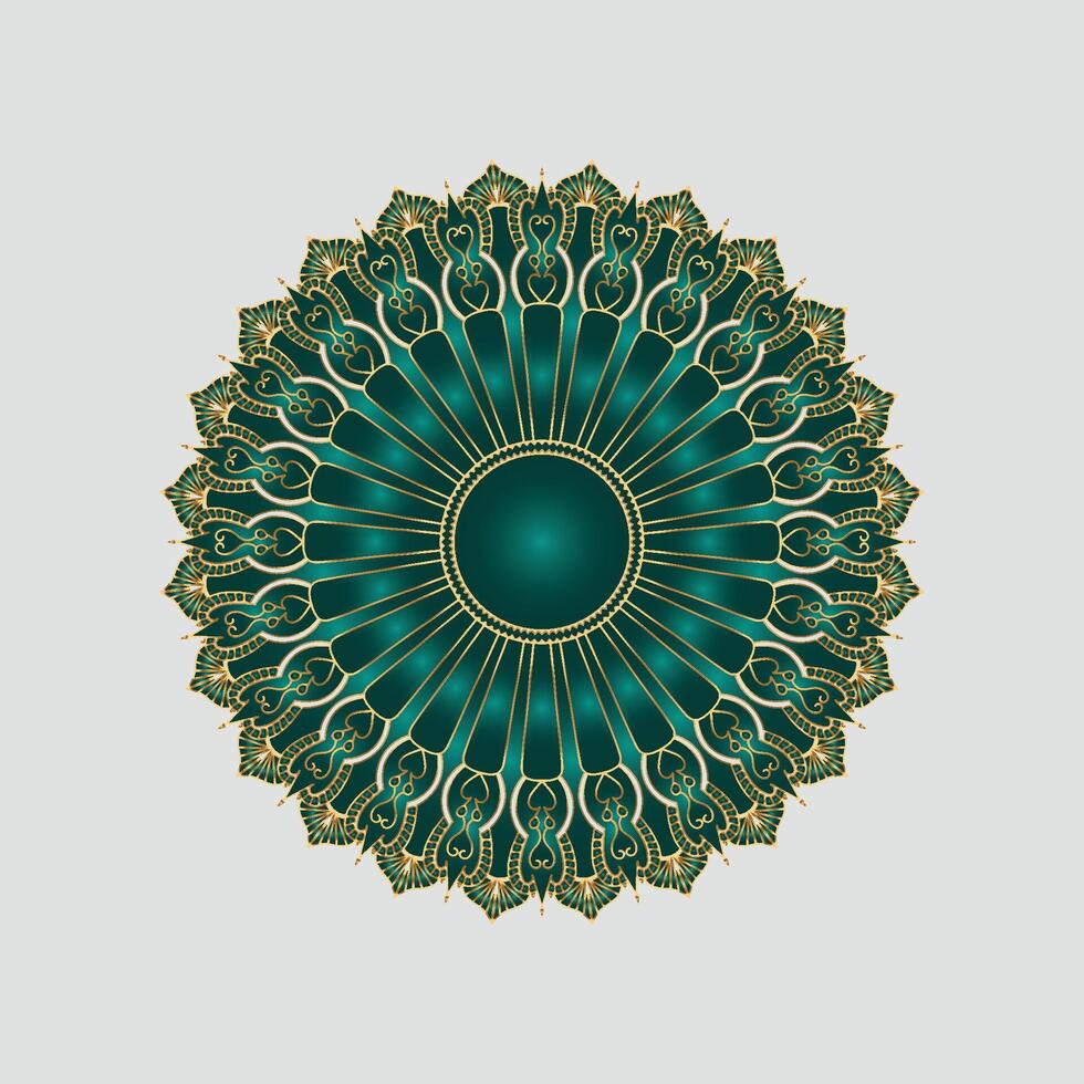 creative luxury mandala design background vector