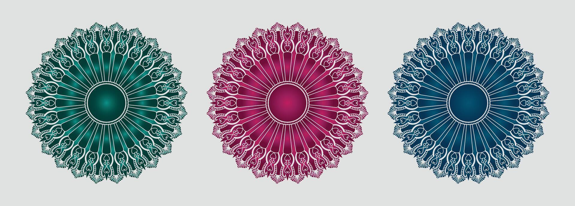 luxury mandala design background vector