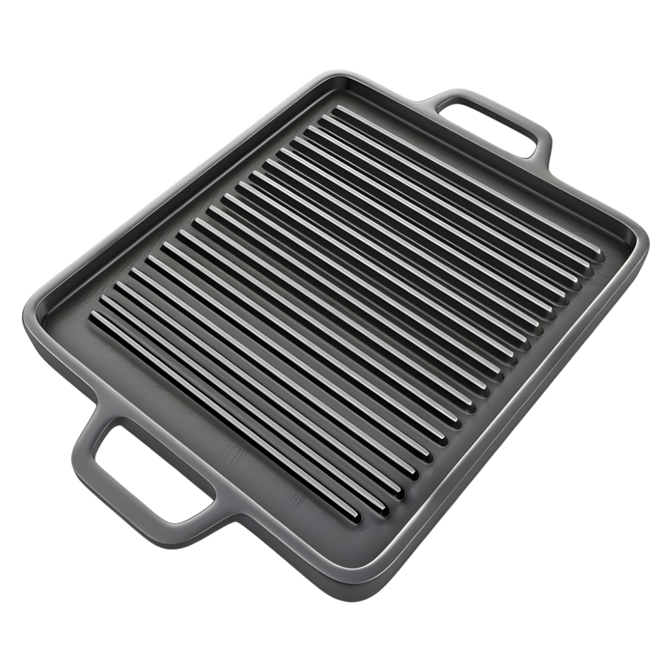 AI generated 3D Rendering of a Blank Tray of a Chef on Transparent Background - Ai Generated png