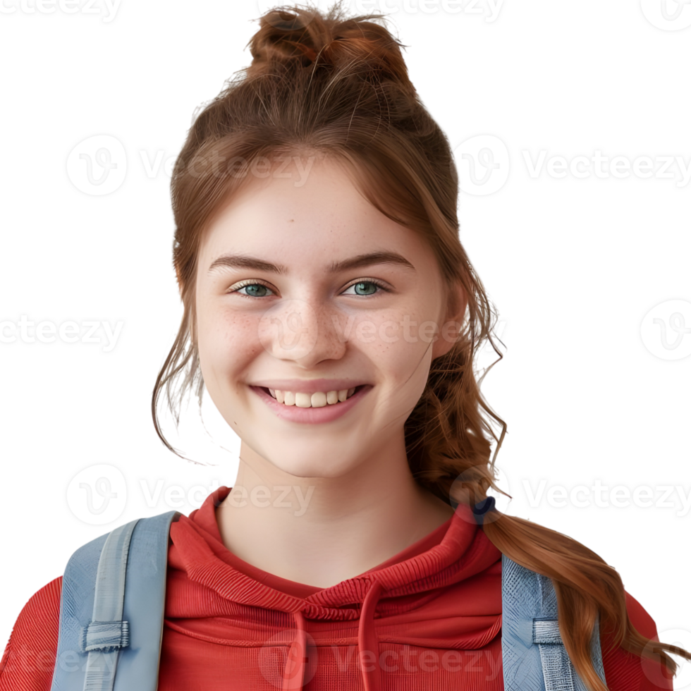 AI generated Young Businesswoman Standing With Crossed Arms and Smiling on Transparent background - Ai Generated png