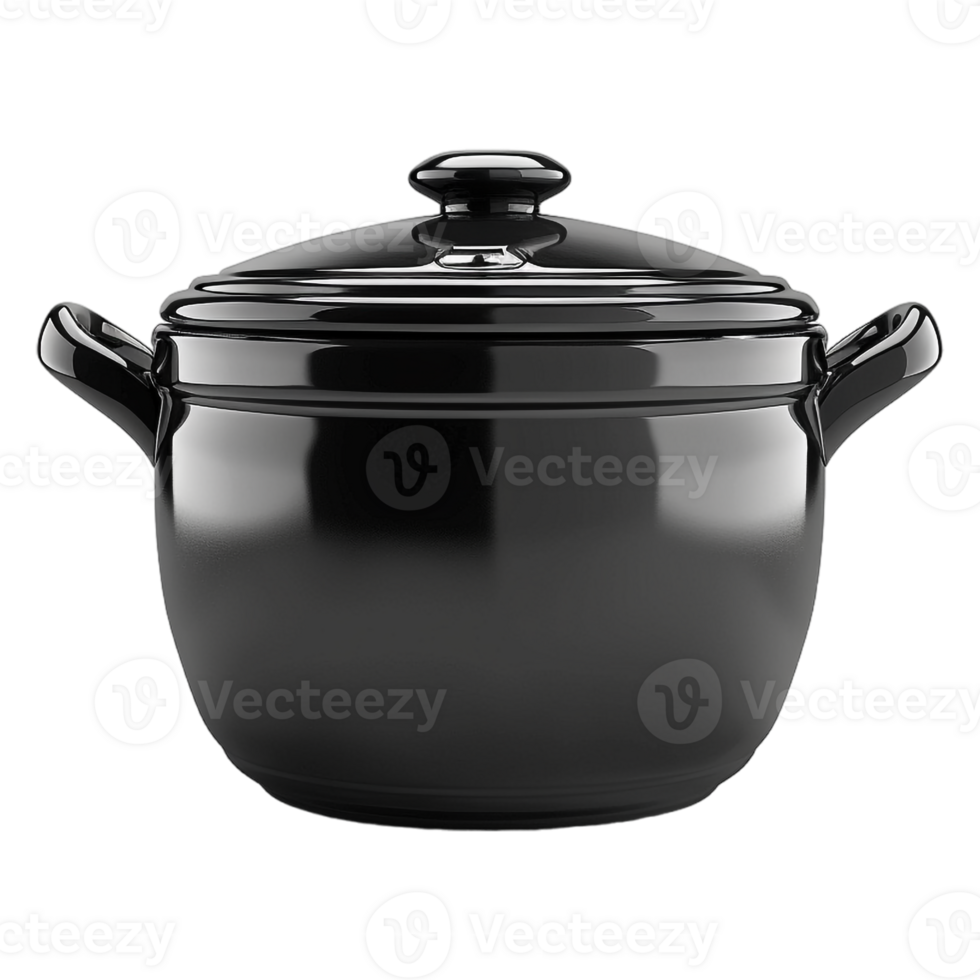 AI generated 3D Rendering of a Bread Pot on Transparent Background - Ai Generated png