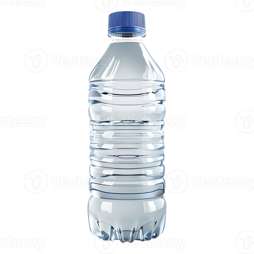 AI generated Mineral Water Bottle on Transparent background - Ai Generated png