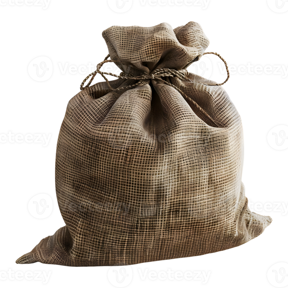 AI generated Bag Filled With Items on Transparent background - Ai Generated png