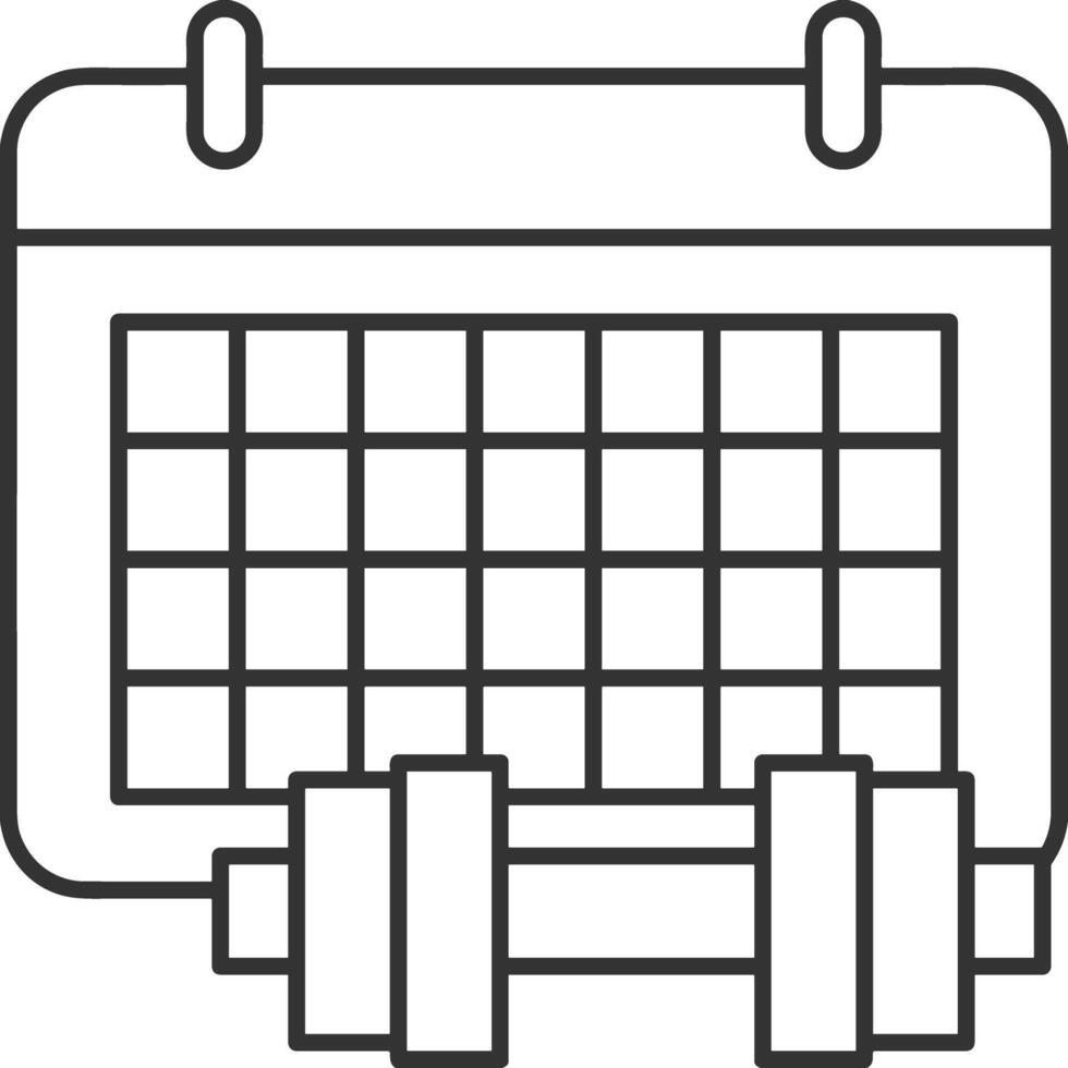 Calendar schedule icon symbol vector image. Illustration of the modern appointment reminder agenda symbol graphic design image