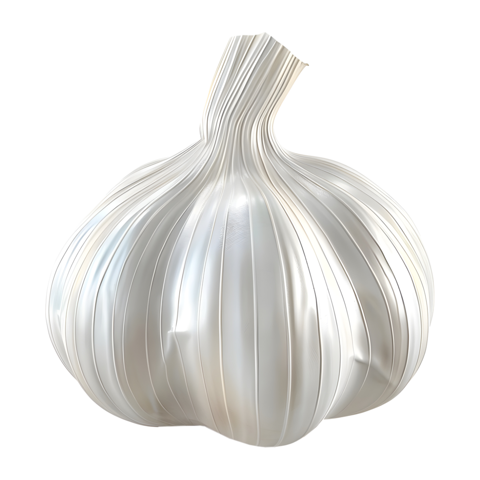 AI generated Garlic on Transparent background - Ai Generated png