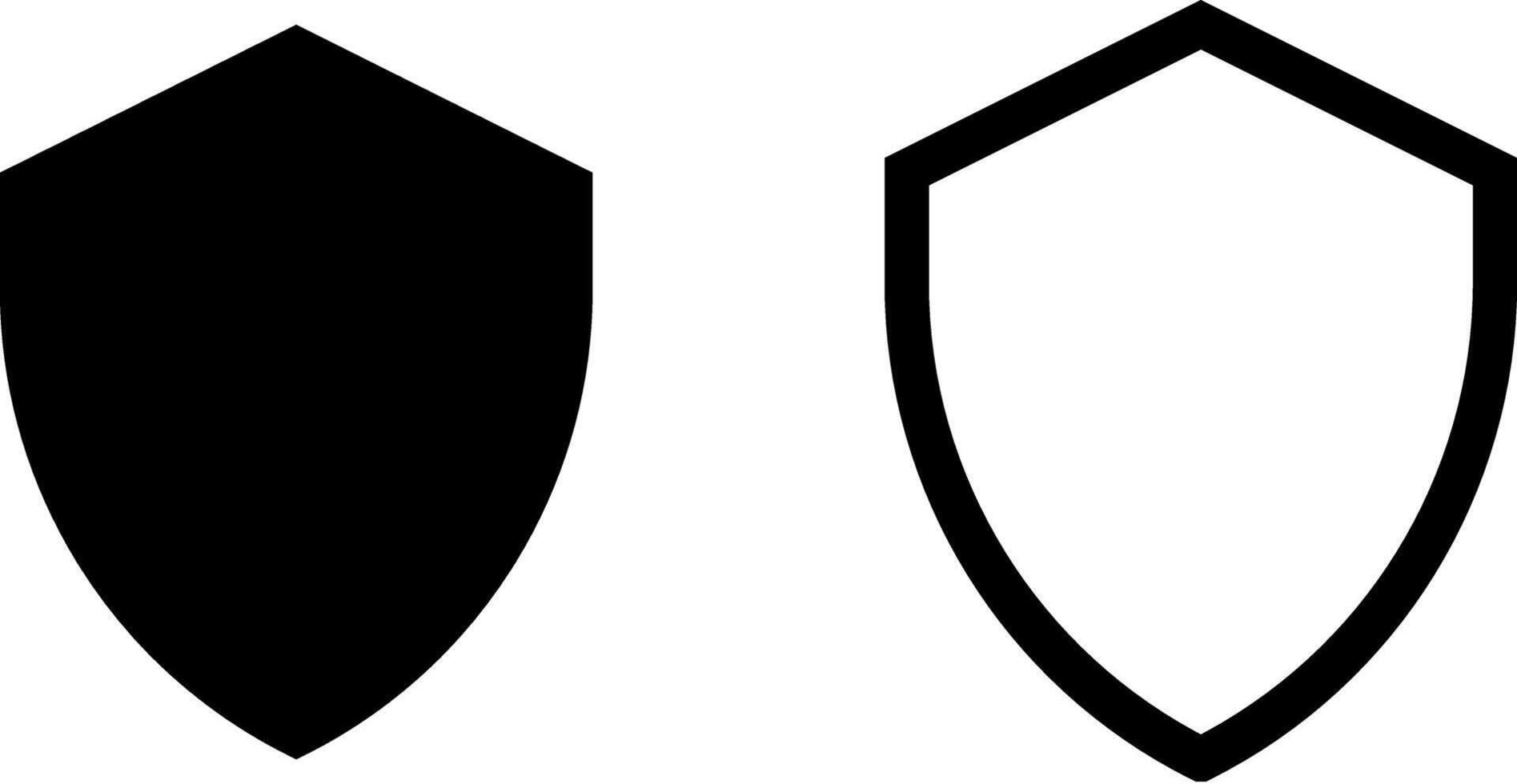 proteger icono, firmar, o símbolo en glifo y línea estilo aislado en transparente antecedentes. vector ilustración