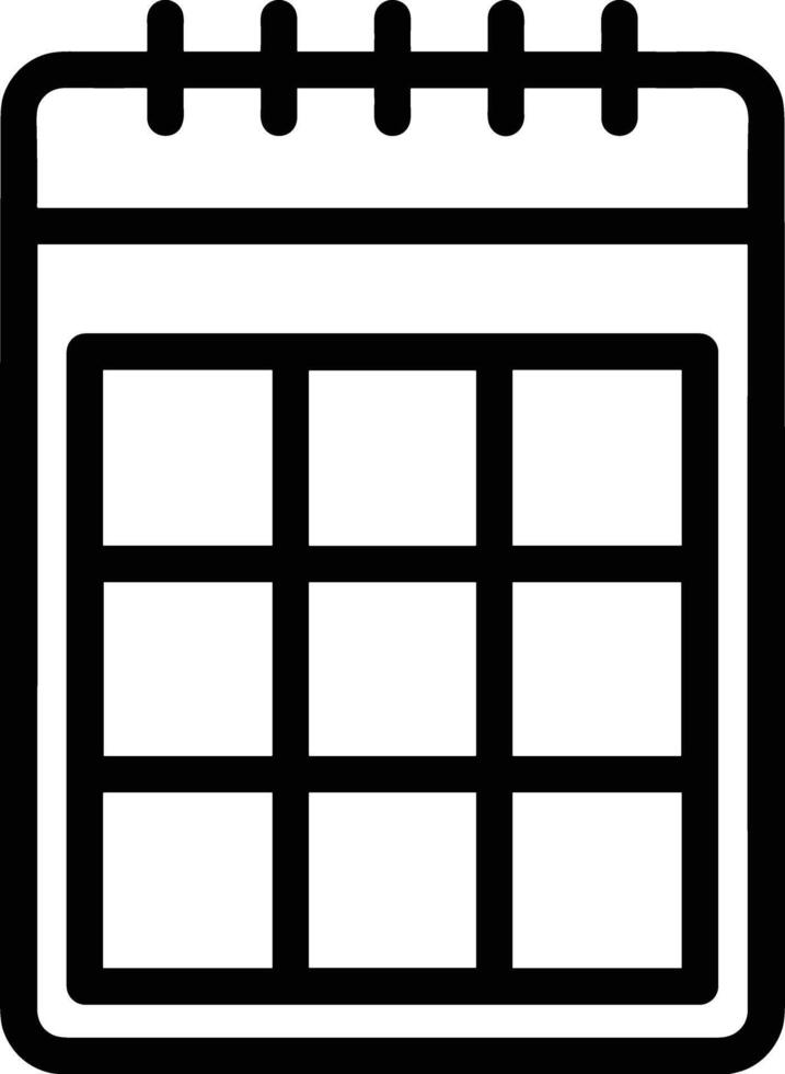 Calendar schedule icon symbol vector image. Illustration of the modern appointment reminder agenda symbol graphic design image