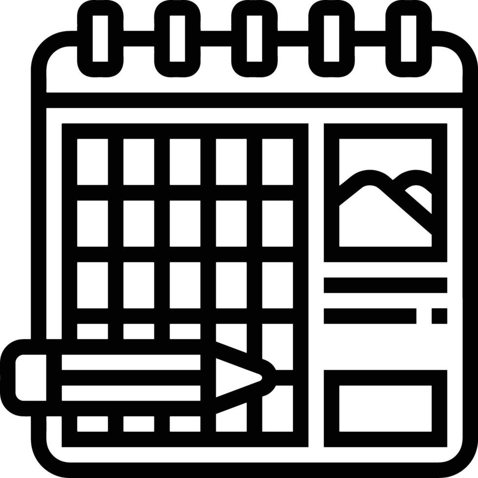 Calendar schedule icon symbol vector image. Illustration of the modern appointment reminder agenda symbol graphic design image