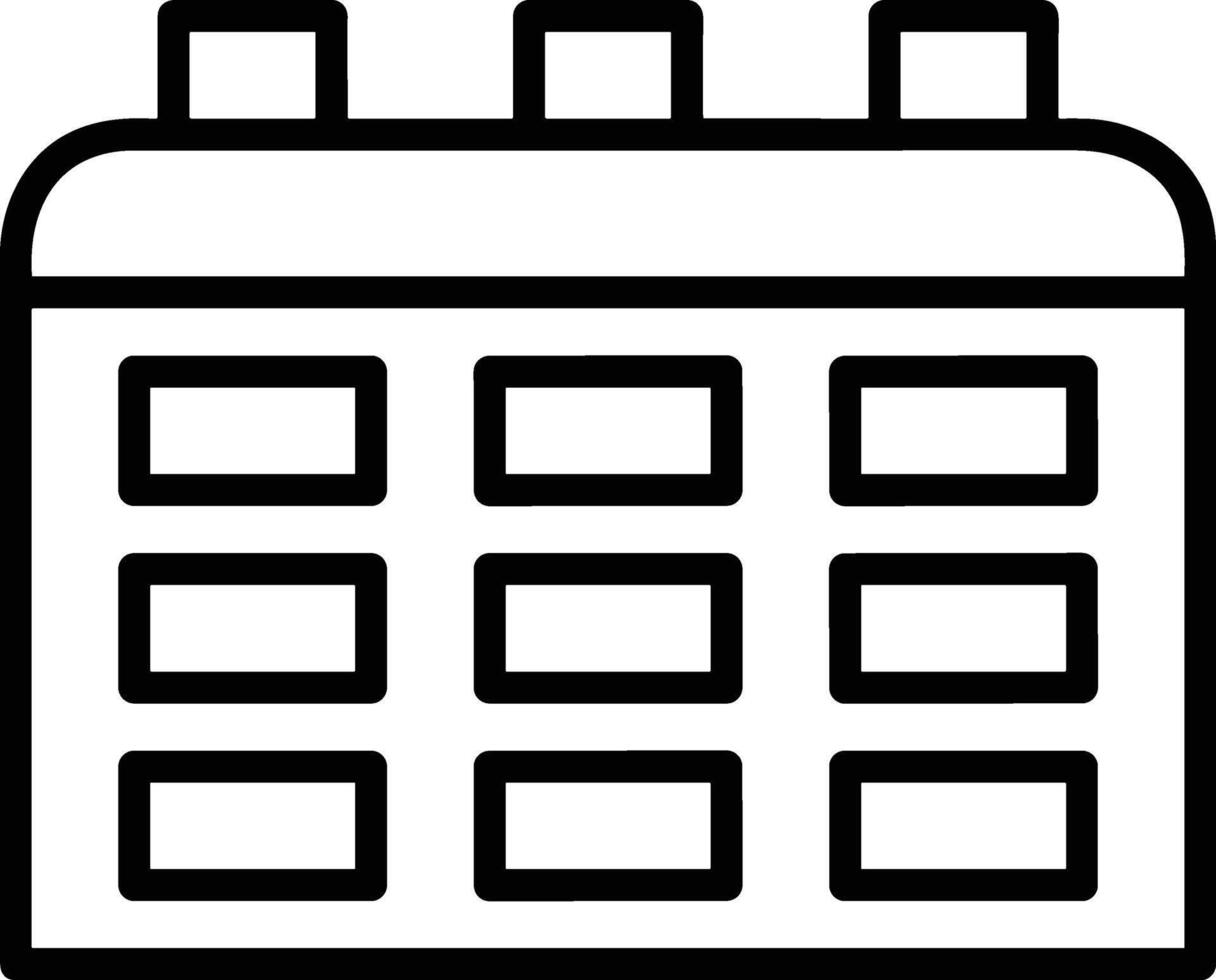 Calendar schedule icon symbol vector image. Illustration of the modern appointment reminder agenda symbol graphic design image