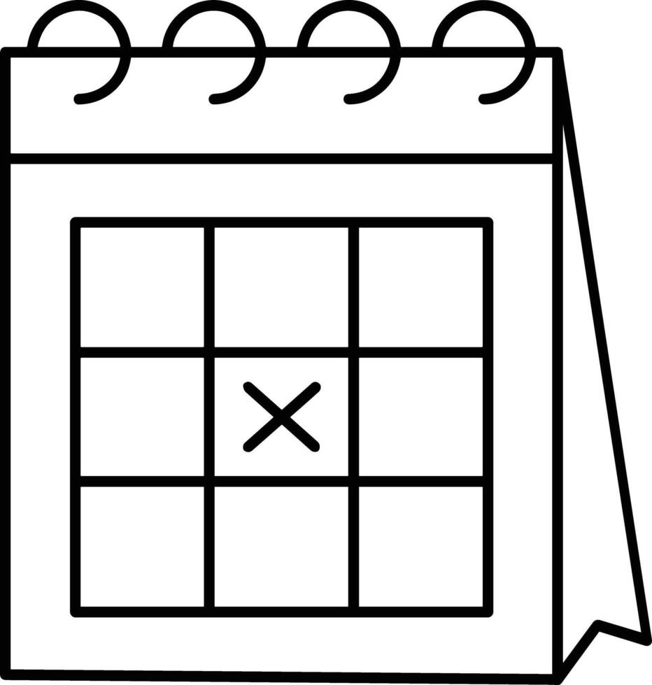 Calendar schedule icon symbol vector image. Illustration of the modern appointment reminder agenda symbol graphic design image
