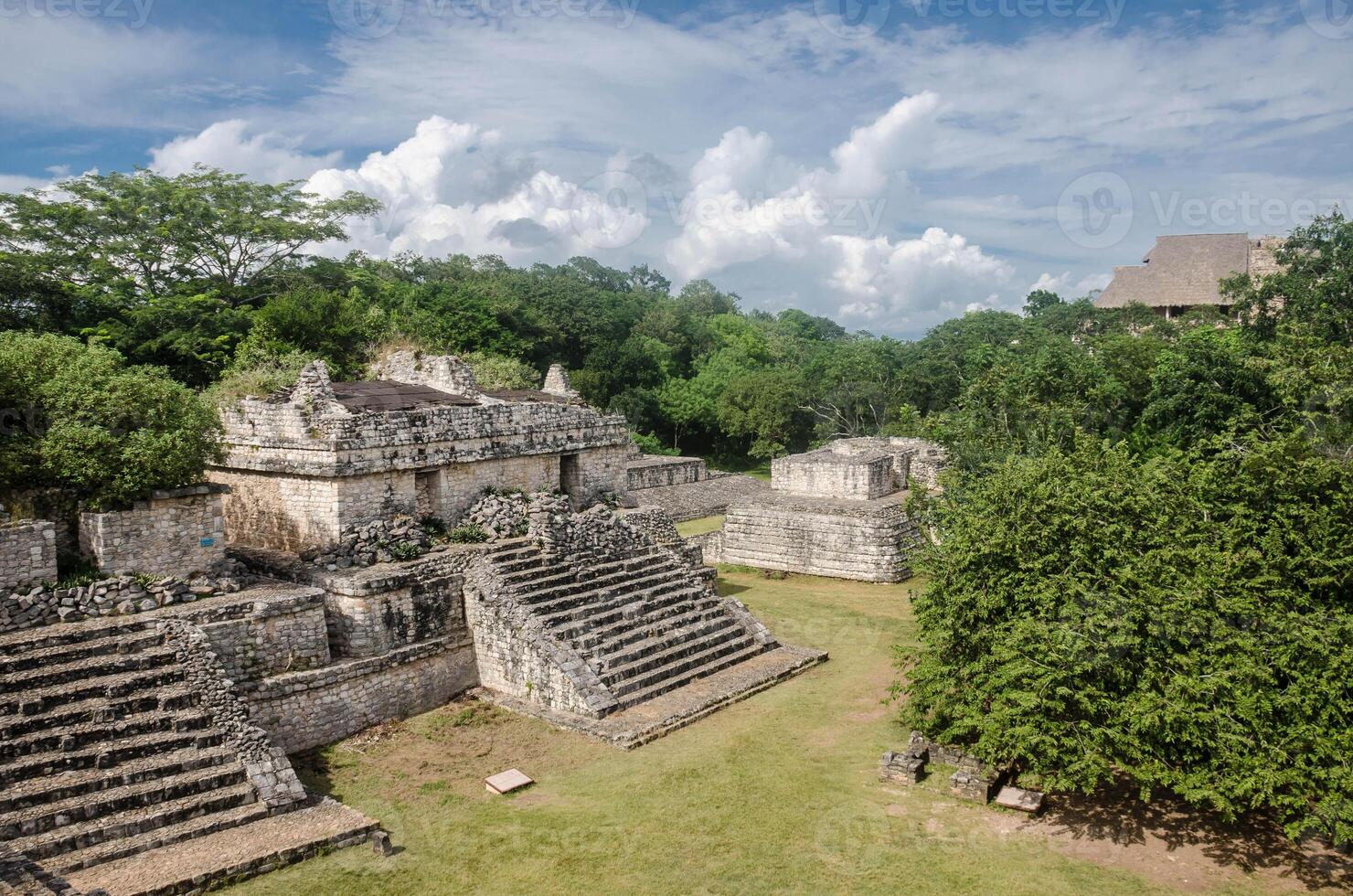 Ek Balam archaeological site at Mexico photo
