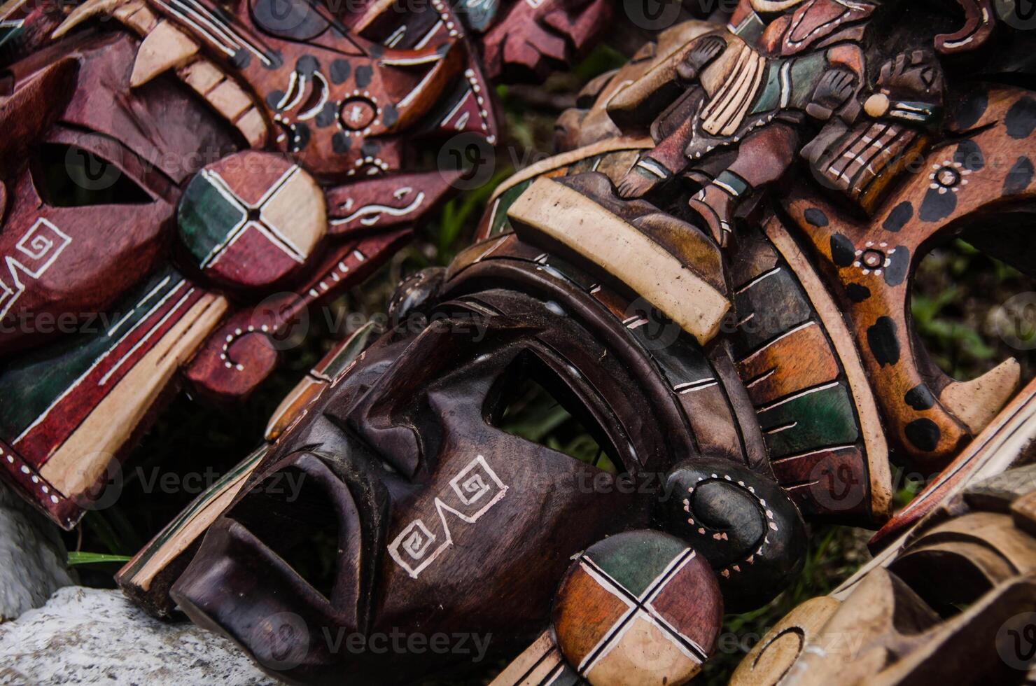 mayan handcraft of the southern mexico photo