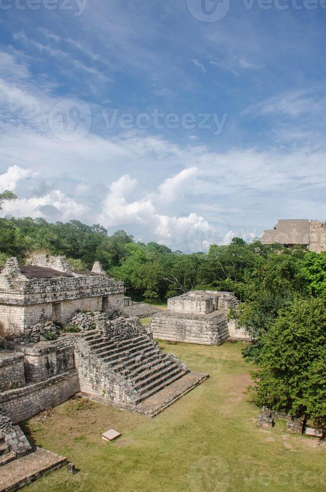 Ek Balam archaeological site at Mexico photo