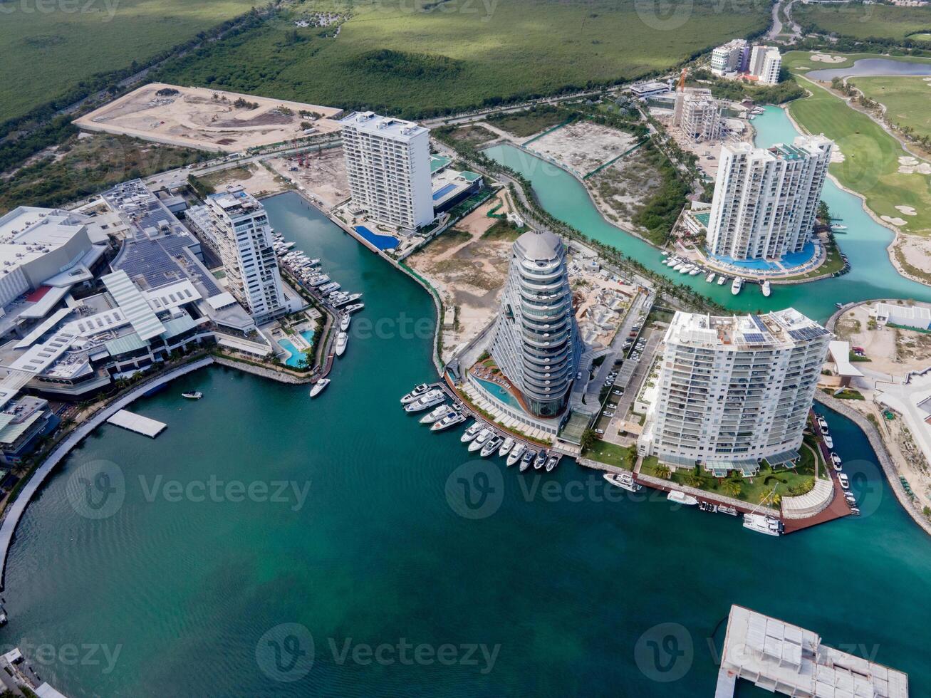 Puerto Cancun, located in Mexico photo