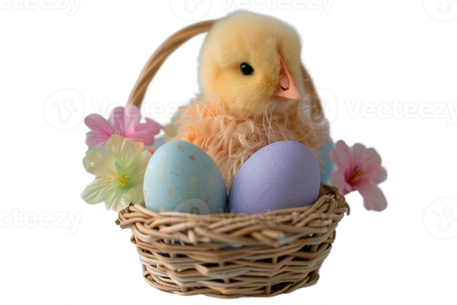 easter egg bunny chicken celebration png