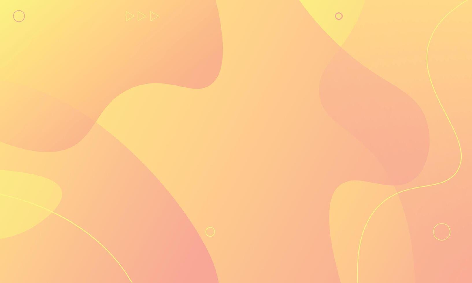 Modern abstract background in peach color vector