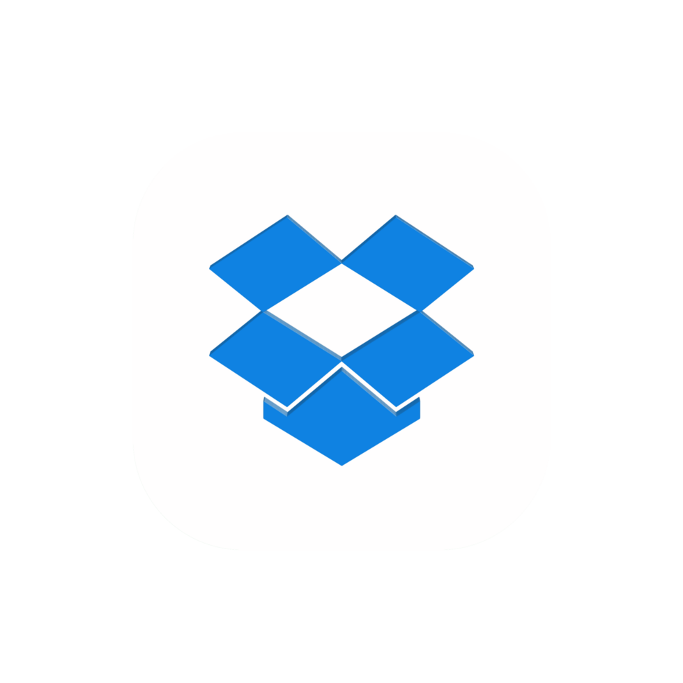 Dropbox icon transparent background png