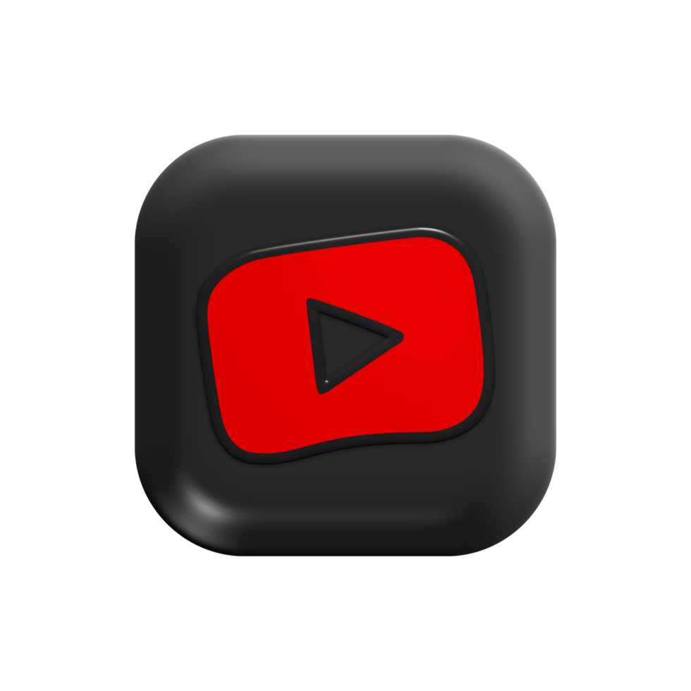 Youtube kids icon with red and black color 42165838 PNG