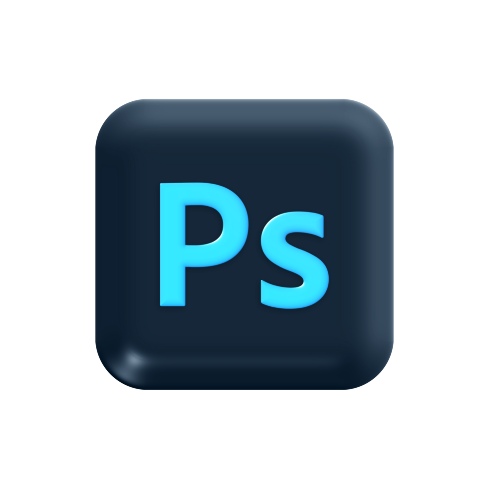 Photoshop 3d icon png