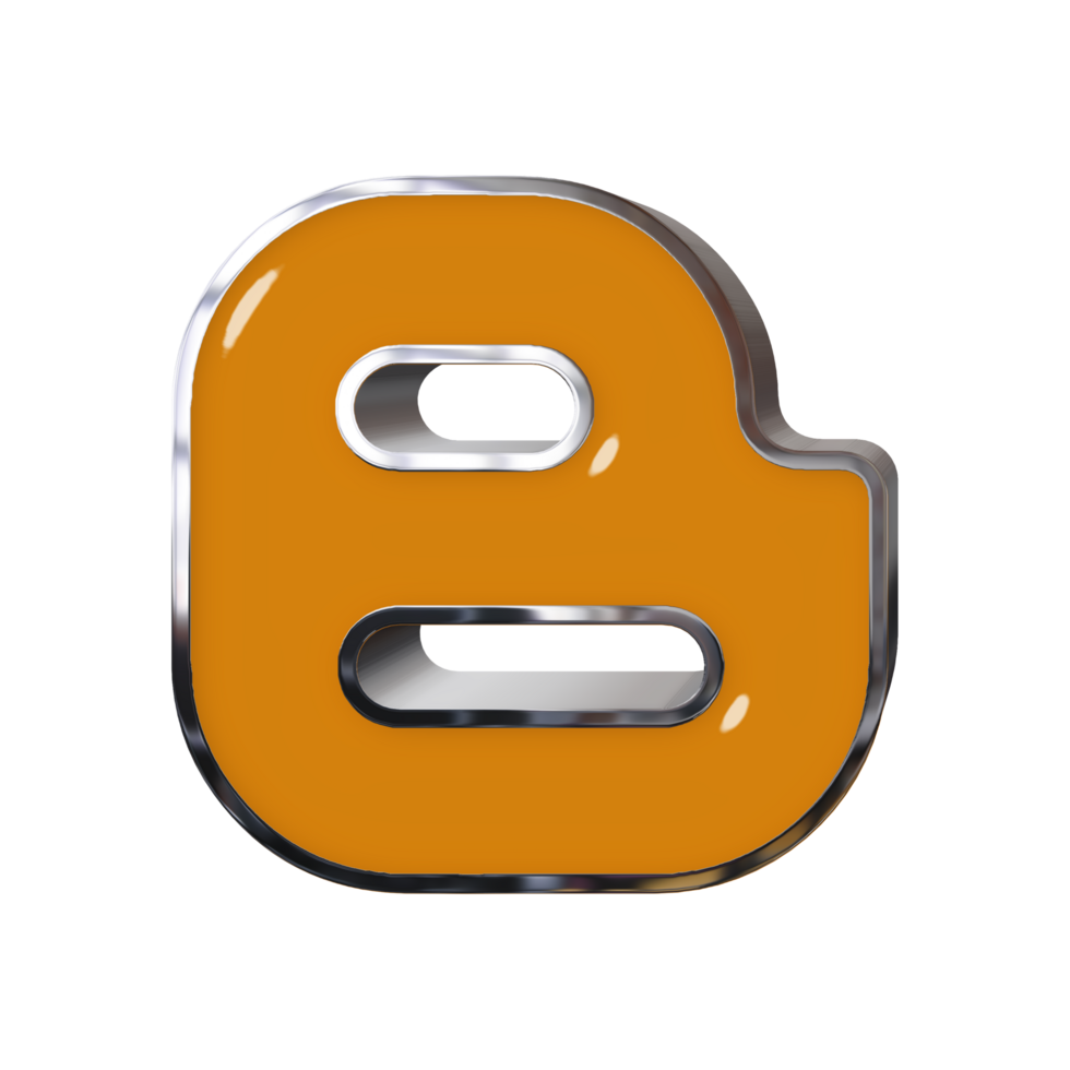 blogger 3d logo png