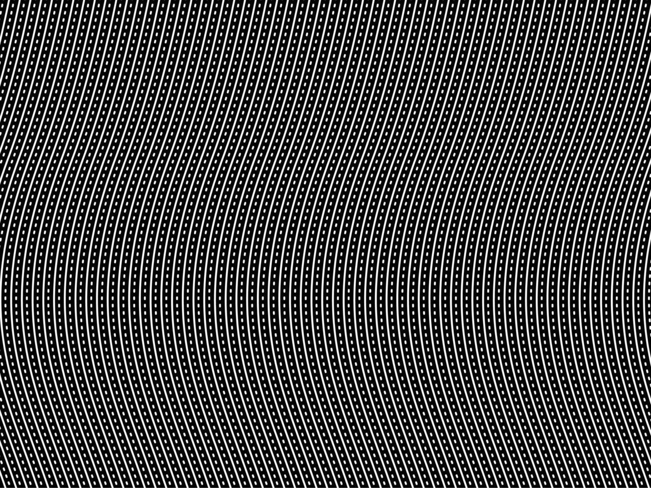 Optical Illusion Created from Artistic Lines Motifs Pattern, can use for Decoration, Background, Ornate, Fabric, Fashion, Textile, Carpet Pattern, Tile or Graphic Design Element. Vector Illustration