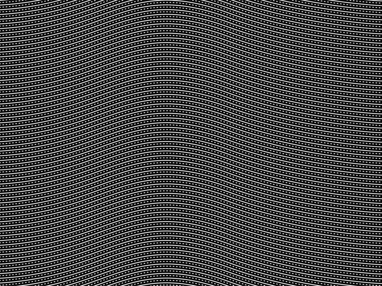 Optical Illusion Created from Artistic Lines Motifs Pattern, can use for Decoration, Background, Ornate, Fabric, Fashion, Textile, Carpet Pattern, Tile or Graphic Design Element. Vector Illustration