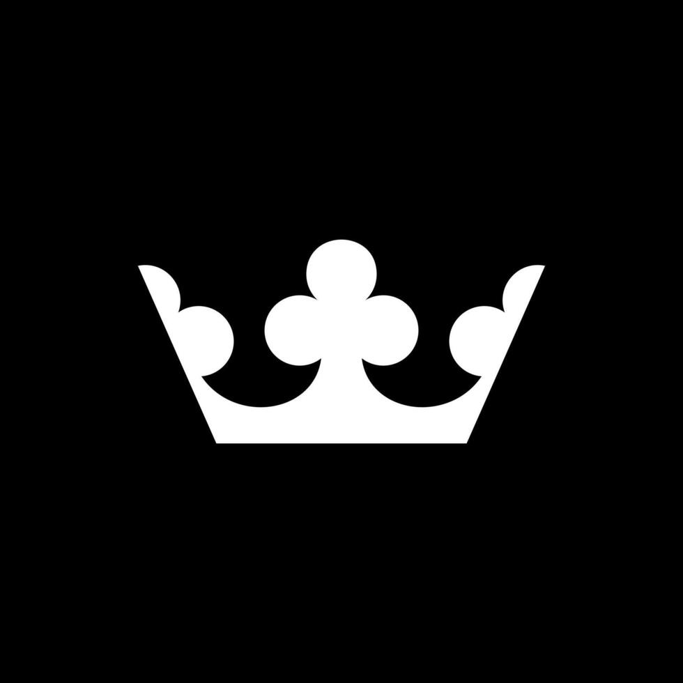 Crown Silhouette, Flat and Simple Style, Can use for Icon, Symbol, Apps, Website, Decoration, Ornate, Pictogram, Logo Gram, and Graphic Design Element. Vector Illustration